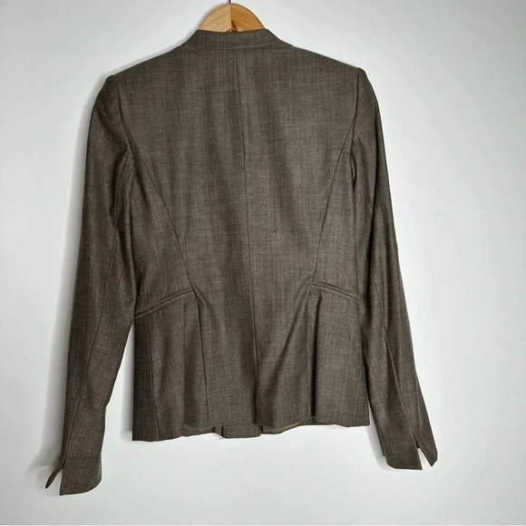 Lafayette 148 New York Wool Blend Two Button Blazer Size 4 - Picture 8 of 10